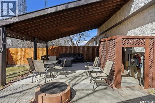 2835 More Crescent E, Regina, SK - Outdoor With Deck Patio Veranda