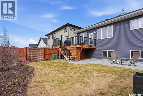 330 Hamm Way, Saskatoon, SK - Outdoor With Deck Patio Veranda