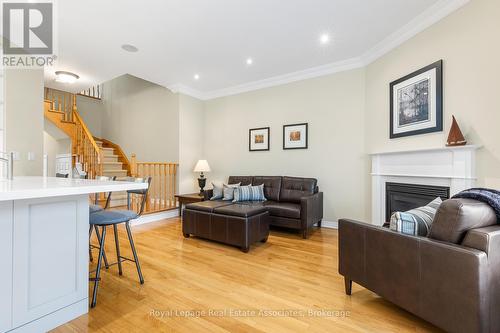 3467 Eglinton Avenue W, Mississauga, ON - Indoor Photo Showing Other Room With Fireplace