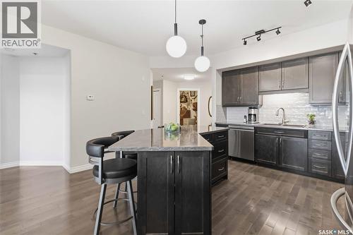 204 227 Pinehouse Drive, Saskatoon, SK - Indoor Photo Showing Kitchen With Upgraded Kitchen
