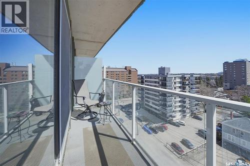 1005 320 5Th Avenue N, Saskatoon, SK - Outdoor With Balcony With View With Exterior