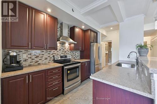 111 - 3075 Thomas Street, Mississauga, ON - Indoor Photo Showing Kitchen With Upgraded Kitchen