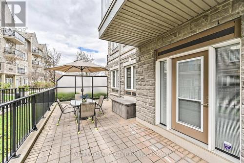 111 - 3075 Thomas Street, Mississauga, ON - Outdoor With Deck Patio Veranda With Exterior