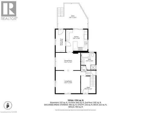 Floor plan - 204 Beach Boulevard, Hamilton, ON - Other