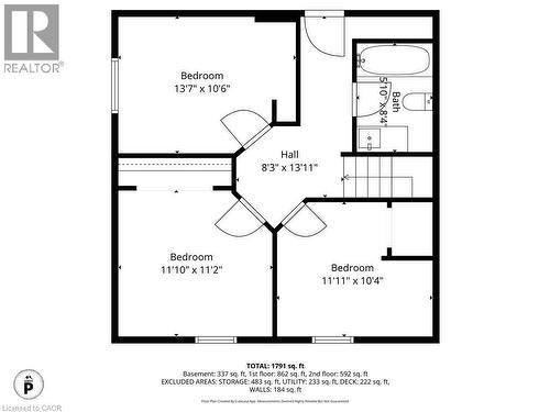 Floor plan - 204 Beach Boulevard, Hamilton, ON - Other