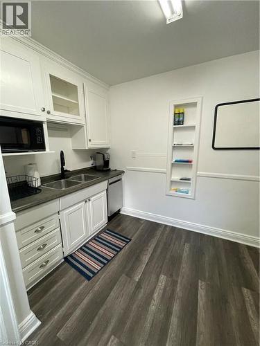 9 Gary Avenue, Hamilton, ON - Indoor Photo Showing Kitchen With Double Sink