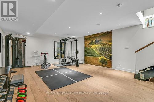 353 Winston Avenue, Ottawa, ON - Indoor Photo Showing Gym Room