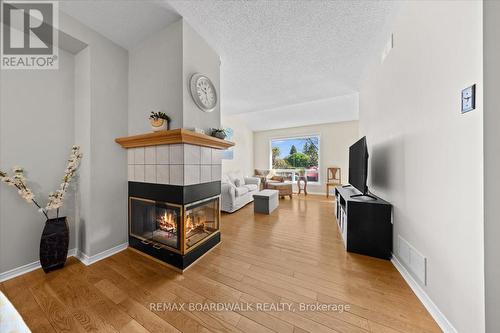 155 Crampton Drive, Carleton Place, ON - Indoor Photo Showing Living Room With Fireplace
