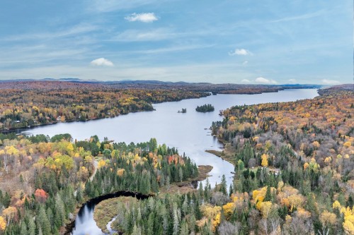 Photo aérienne - 1078 Ch. Du Lac-Chaud, La Macaza, QC - Outdoor With Body Of Water With View