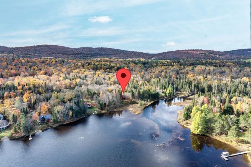 Photo aérienne - 1078 Ch. Du Lac-Chaud, La Macaza, QC - Outdoor With Body Of Water With View