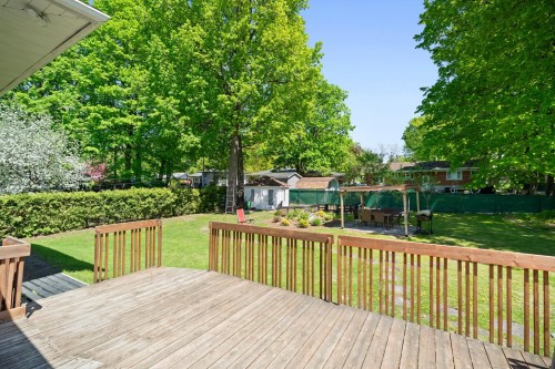 Balcon - 42 Rue Gaudreault, Repentigny (Repentigny), QC - Outdoor With Deck Patio Veranda With Backyard