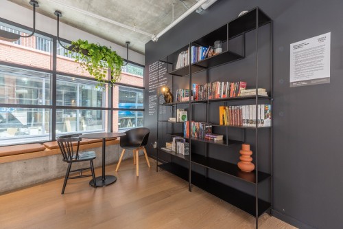 Library - 657-288 Rue Richmond, Montréal (Le Sud-Ouest), QC - Indoor Photo Showing Office