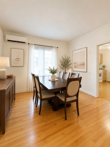 Dining Room - 1-5416 14E Avenue, Montréal (Rosemont/La Petite-Patrie), QC - Indoor Photo Showing Dining Room