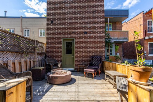 Terrasse - 1717 Av. De L'Église, Montréal (Le Sud-Ouest), QC - Outdoor With Deck Patio Veranda With Exterior