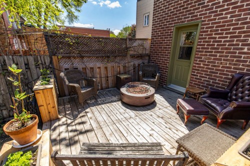 Terrasse - 1717 Av. De L'Église, Montréal (Le Sud-Ouest), QC - Outdoor With Deck Patio Veranda With Exterior
