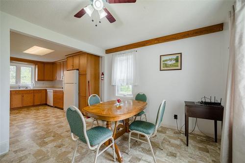 1 Fourth Street, Emerson, MB - Indoor Photo Showing Dining Room