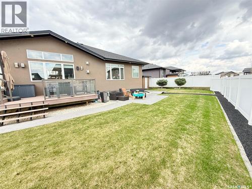 1832 Gordon Miles Place, Weyburn, SK - Outdoor With Deck Patio Veranda