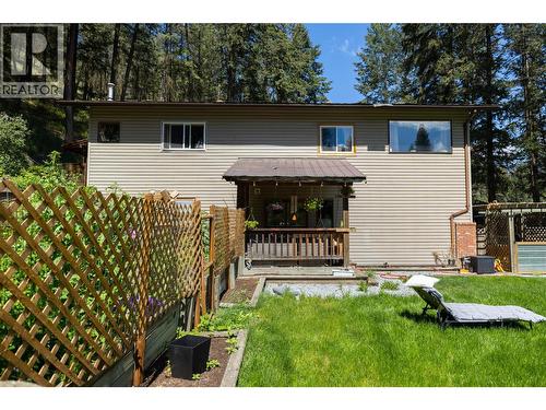 Side view - 4644 97 Highway, Westwold, BC - Outdoor With Deck Patio Veranda