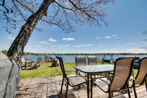 Terrasse - 164 Rue De L'Hydravion, Shawinigan, QC - Outdoor With Body Of Water With View