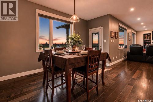 156 Iron Bridge Drive, Moose Jaw, SK - Indoor Photo Showing Dining Room