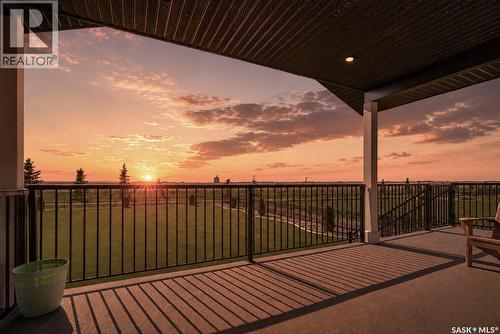 156 Iron Bridge Drive, Moose Jaw, SK - Outdoor With Deck Patio Veranda With Exterior