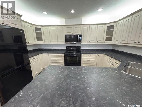 404 395 River Street E, Prince Albert, SK - Indoor Photo Showing Kitchen With Double Sink