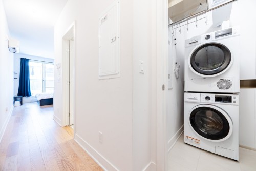 Salle de lavage - 612C-1400 Rue Ottawa, Montréal (Le Sud-Ouest), QC - Indoor Photo Showing Laundry Room