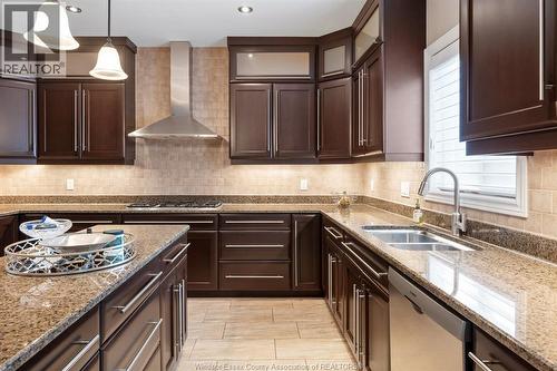 2105 Washington Boulevard, Lasalle, ON - Indoor Photo Showing Kitchen With Double Sink