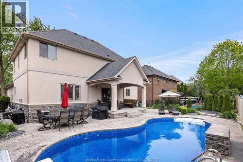 2105 Washington Boulevard, Lasalle, ON - Outdoor With In Ground Pool With Deck Patio Veranda With Backyard