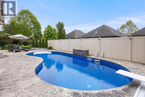 2105 Washington Boulevard, Lasalle, ON - Outdoor With In Ground Pool With Backyard