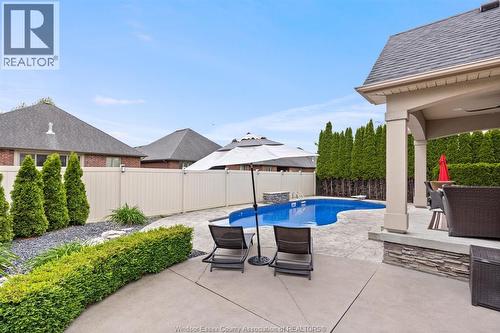 2105 Washington Boulevard, Lasalle, ON - Outdoor With In Ground Pool With Deck Patio Veranda