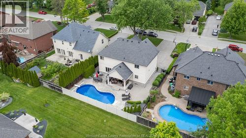 2105 Washington Boulevard, Lasalle, ON - Outdoor With In Ground Pool With Deck Patio Veranda With View