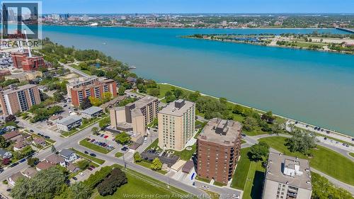 3601 Riverside Drive East Unit# 607, Windsor, ON - Outdoor With Body Of Water With View
