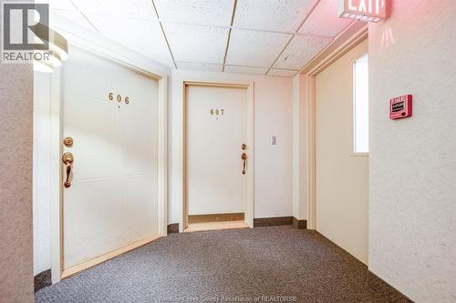 3601 Riverside Drive East Unit# 607, Windsor, ON - Indoor Photo Showing Other Room