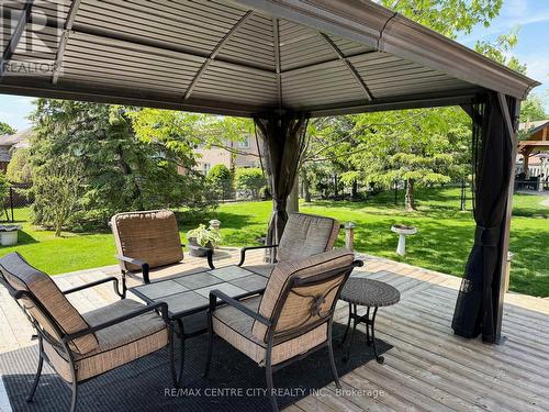 REAR DECK/GAZEBO/YARD - 31 Cavanaugh Crescent, St. Thomas, ON - Outdoor With Deck Patio Veranda With Exterior