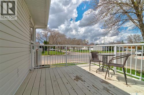3 Hunt Crescent, Regina, SK - Outdoor With Deck Patio Veranda With Exterior