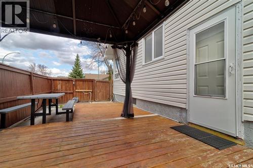 3 Hunt Crescent, Regina, SK - Outdoor With Deck Patio Veranda With Exterior