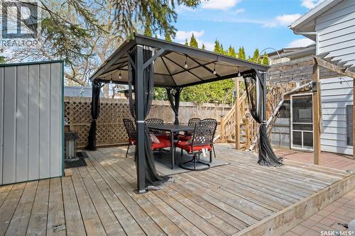 66 Leslie Place, Regina, SK - Outdoor With Deck Patio Veranda With Exterior