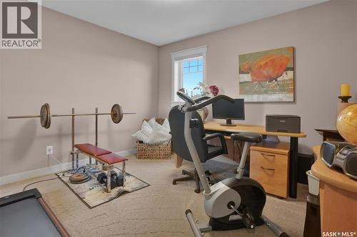 4117 Green Rose Crescent, Regina, SK - Indoor Photo Showing Office