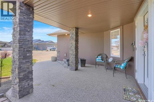 4117 Green Rose Crescent, Regina, SK - Outdoor With Deck Patio Veranda With Exterior