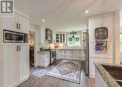 Kitchen with Stainless Steel Appliances - 