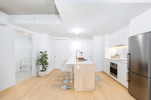 Cuisine - 1408-100 Rue Murray, Montréal (Le Sud-Ouest), QC - Indoor Photo Showing Kitchen With Upgraded Kitchen