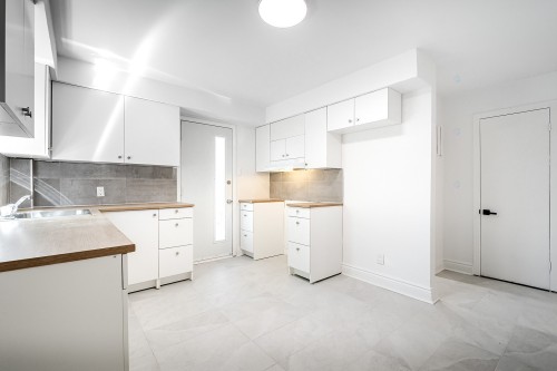 Cuisine - 3-41 Rue René-Philippe, Longueuil (Le Vieux-Longueuil), QC - Indoor Photo Showing Kitchen With Double Sink