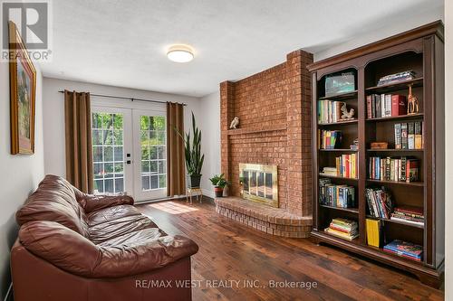 930 Maramis Court, Mississauga, ON - Indoor With Fireplace