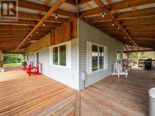 8 Scott Crescent, Erin, ON - Outdoor With Deck Patio Veranda With Exterior