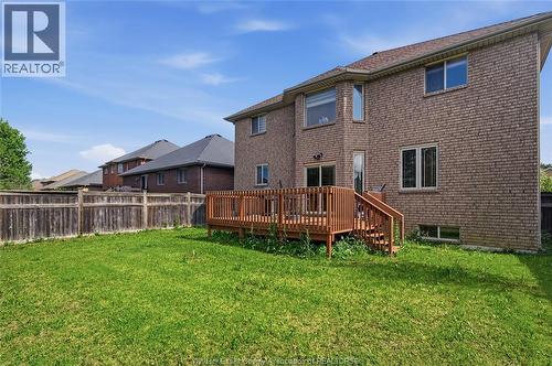 769 Massimo Crescent, Windsor, ON - Outdoor With Deck Patio Veranda With Exterior