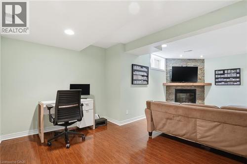 136 Marcy Crescent, Cambridge, ON - Indoor With Fireplace