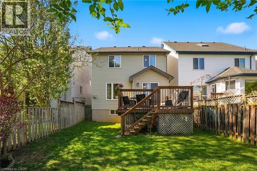 136 Marcy Crescent, Cambridge, ON - Outdoor With Deck Patio Veranda