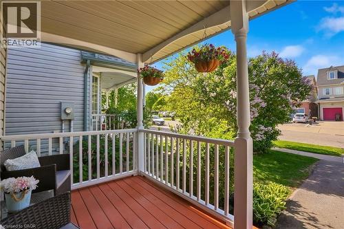 136 Marcy Crescent, Cambridge, ON - Outdoor With Deck Patio Veranda With Exterior