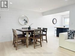 Dining open to the kitchen - 